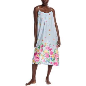 40 Winks Womens  Midi Chemise, Blue